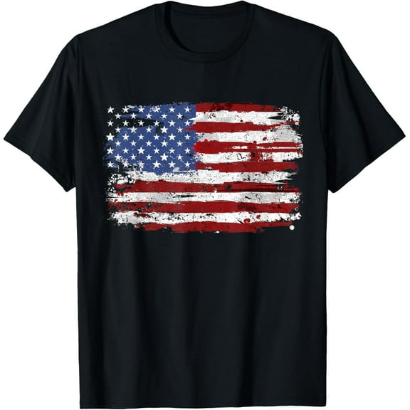 American Flag USA T-Shirt – United States 4th of July Patriotic Tee