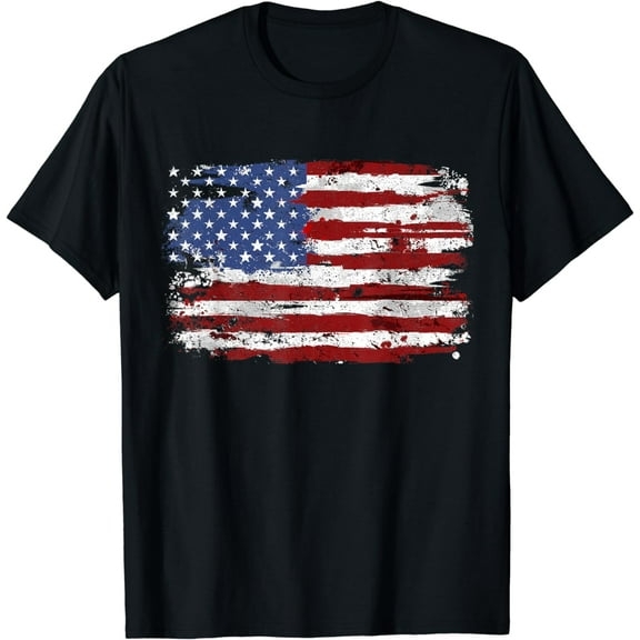 American Flag USA United States of America US 4th of July T-Shirt