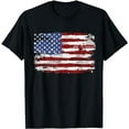 thumbnail image 1 of American Flag USA United States of America US 4th of July T-Shirt, 1 of 5