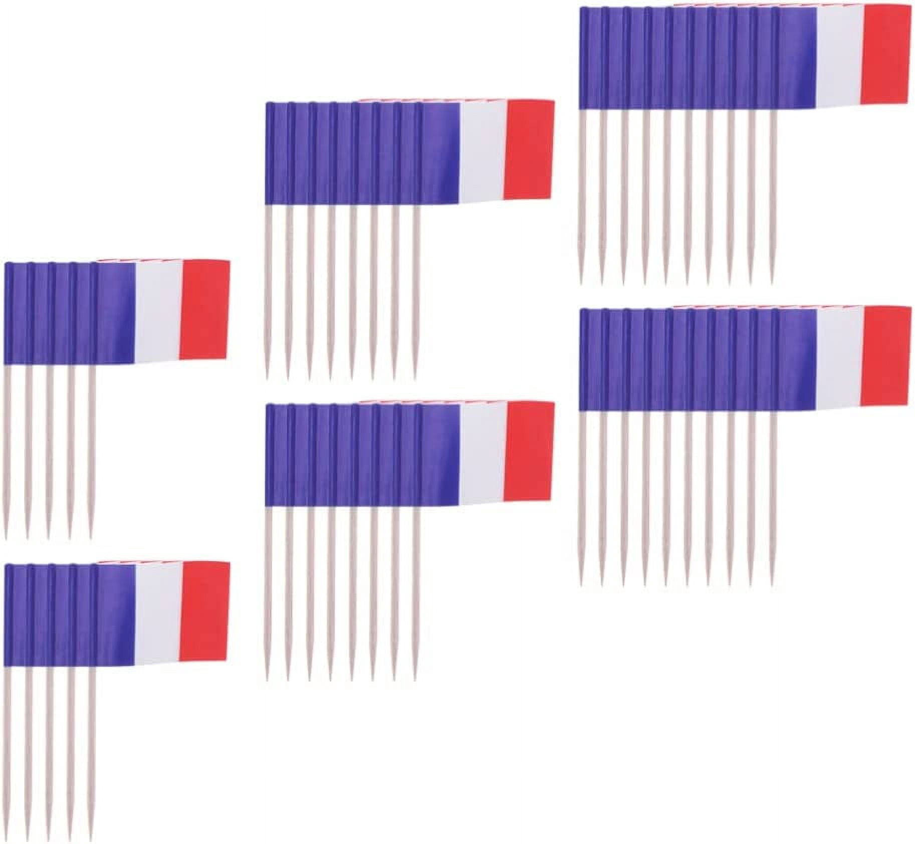 100 Pcs Colorado Flag Toothpicks - Mini State Flag Picks For Food, Cupcakes, Cocktails - View #7
