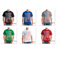 thumbnail image 1 of American Flag Vintage Print Design Men's T-Shirt Short Sleeve T-shirt Soft and Comfy Shirt, Lightweight Shirt Color Irish Green Medium, 1 of 3