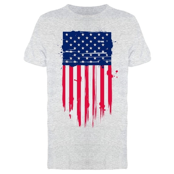 American Flag. Vintage Style Tee Men's -Image by Shutterstock