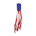 thumbnail image 1 of American Flag Windsock Outdoor Decor, Patriotic Independence Day Wind Spinner Pennant 39x6 Inch, Red White Blue Nylon Garden Decoration for Porch, Yard, and 4th of July Celebration, 1 of 6