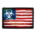 thumbnail image 1 of American Flag - Zombie Outbreak - Toxic - Patch, 1 of 3