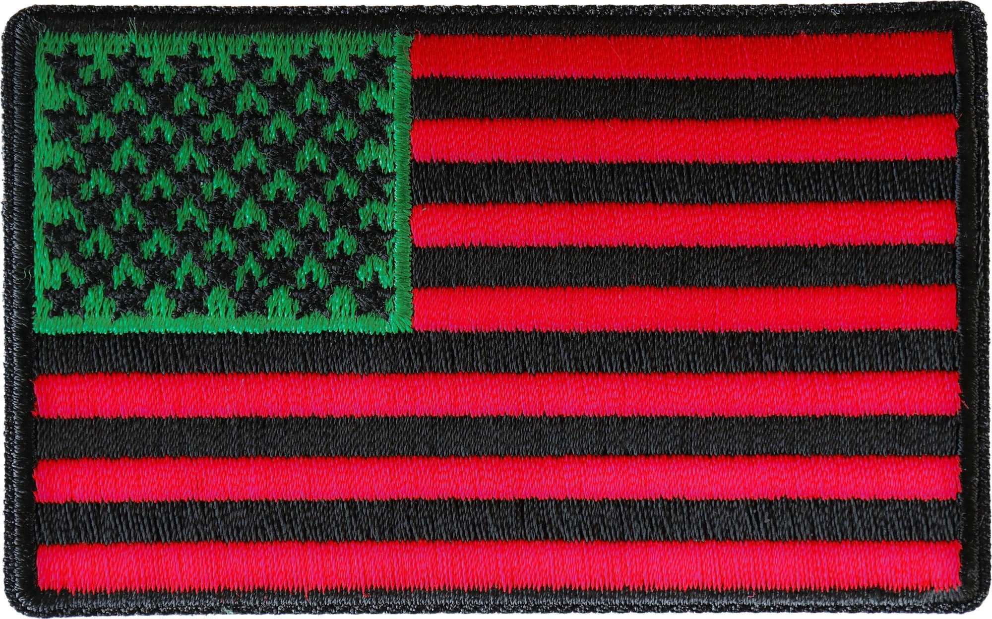 Iron On & Sew On American Flag Patch PAIR USA Flag & Reverse Attachabl – Grunt Force