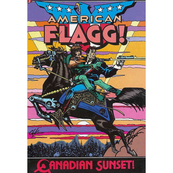 American Flagg #15 VF ; First Comic Book
