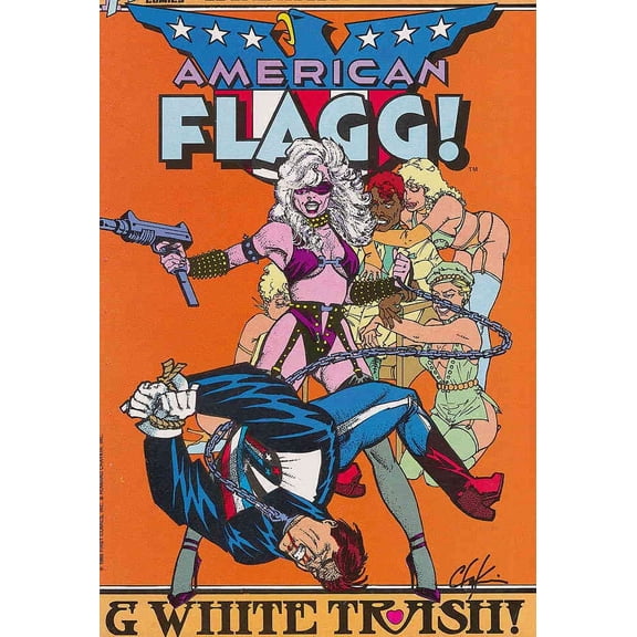 American Flagg #22 VF ; First Comic Book