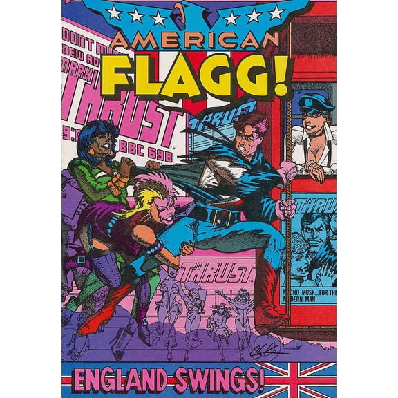 American Flagg #23 VF ; First Comic Book