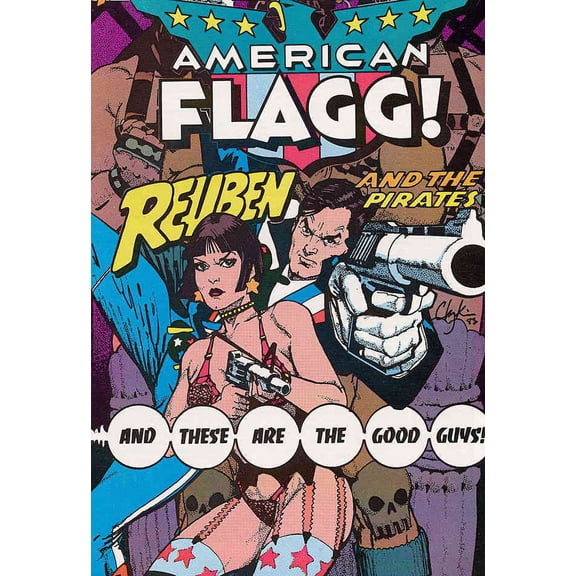 American Flagg #4 VF ; First Comic Book