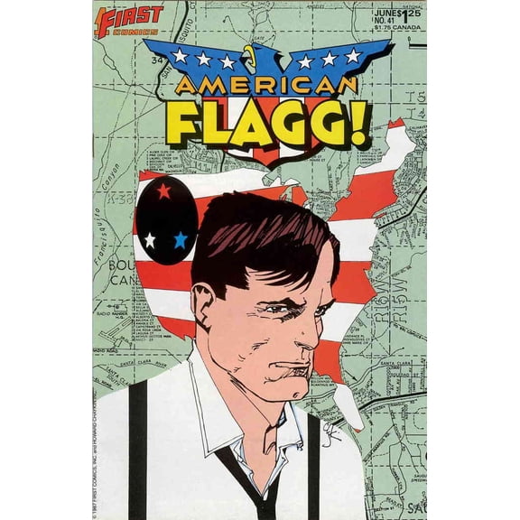 American Flagg #41 VF ; First Comic Book