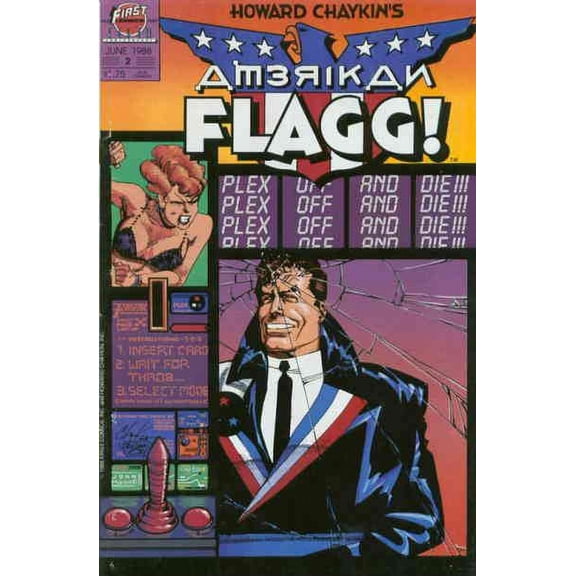 American Flagg (Howard Chaykin's ) #2 VF ; First Comic Book