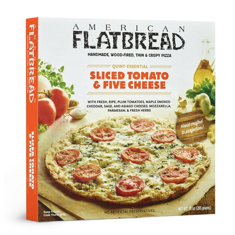 American Flatbread Thin Crispy Pizza Tomato Sauce Cheese, 52 OFF