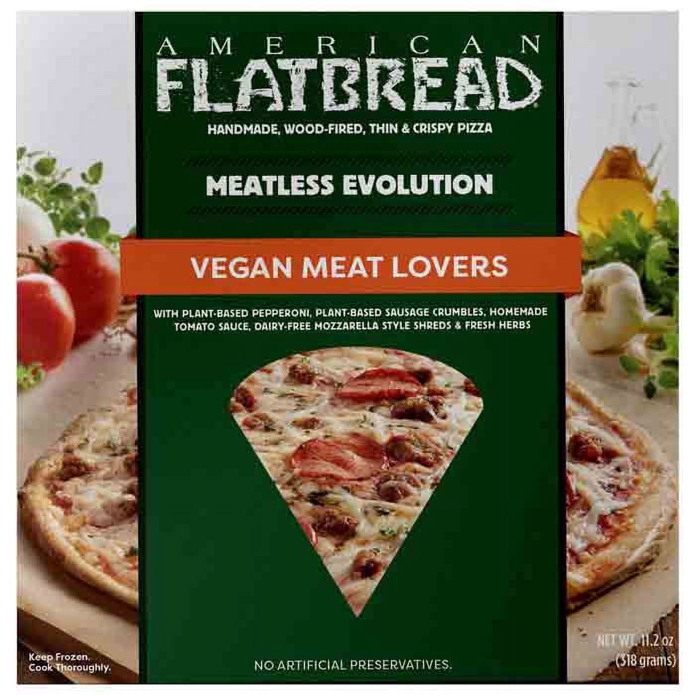 American Flatbread - Pizza Pepperoni, 11.27oz | Pack of 6 - Walmart.com