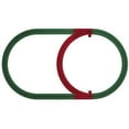 thumbnail image 1 of Lionel Trains American Flyer S-Gauge FasTrack Inner Passing Loop Add-On Track Pack, 1 of 2