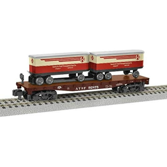 American Flyer A/F Santa FE Piggyback