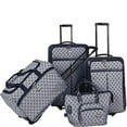 thumbnail image 1 of American Flyer Signature 4-Piece Luggage Set-Color:Navy,Quantity:4 Pc,Style:Luggage Set, 1 of 2