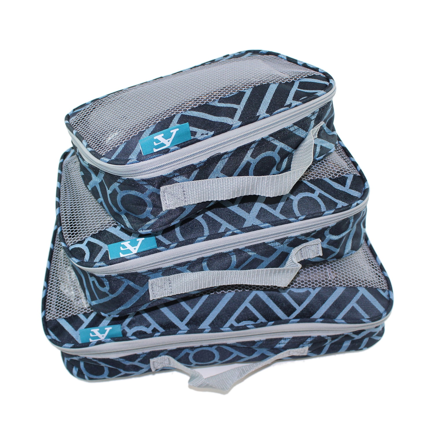 American Flyer Astor Collection Packing Cubes - 3-Piece Set