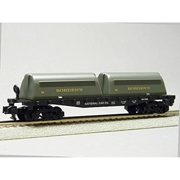 American Flyer BORDENS Milk Flat CAR #1485 S Gauge