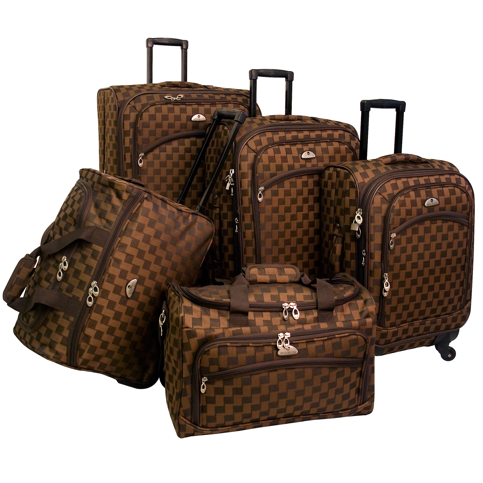 American Flyer Madrid 5-Piece Spinner Luggage Set - image 1 of 4