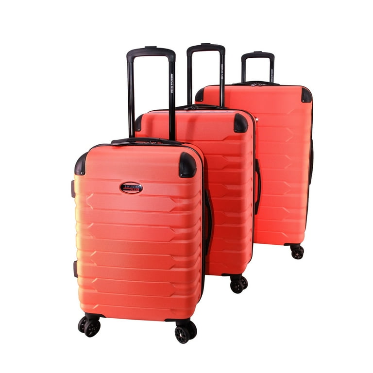 American Flyer Mina 3-Piece Hardside Expandable Carry Suitcase