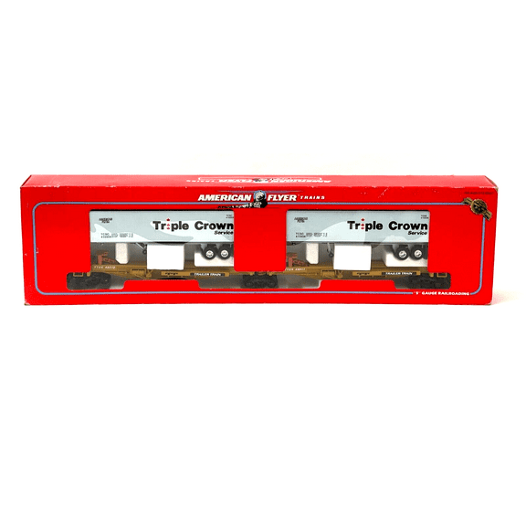American Flyer Train Triple Crown Intermodal TTUX Die-Cast Truck 6-48511 S Gauge