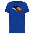 thumbnail image 1 of American Football Ball Comet Tee Men's - Men T-Shirt, Xtra Large, 1 of 1