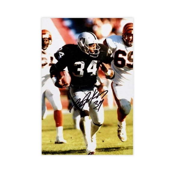 American Football Bo Jackson Posters Sports Star74 Canvas Poster