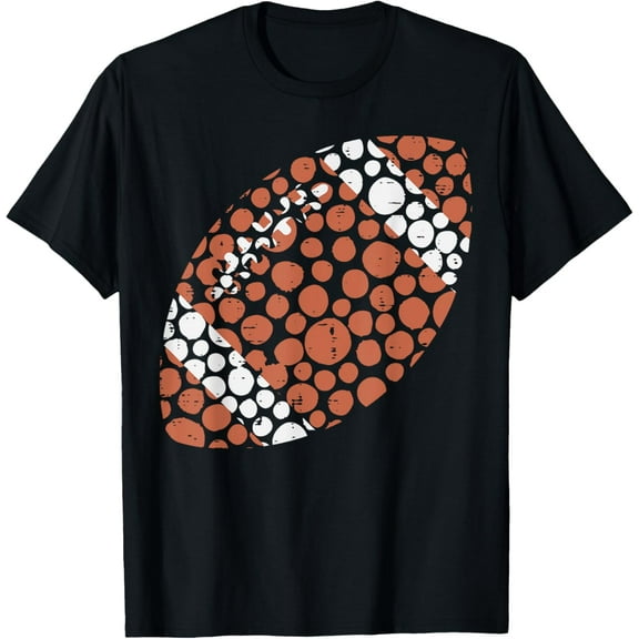 American Football Dots International Dot Day Men Boys Kids T-Shirt