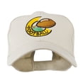 thumbnail image 1 of American Football Field and Ball Embroidered Cap - Stone OSFM, 1 of 5