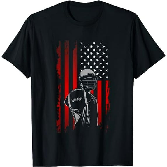 American Football Graphic T-Shirt Men's Women's Unisex Tee Football Lover Shirt Sports Apparel