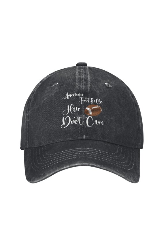 American Football Hair Don'T Care Baseball Cap Men'S Women'S Fashion Hat Vintage Adjustable Unisex Casquette