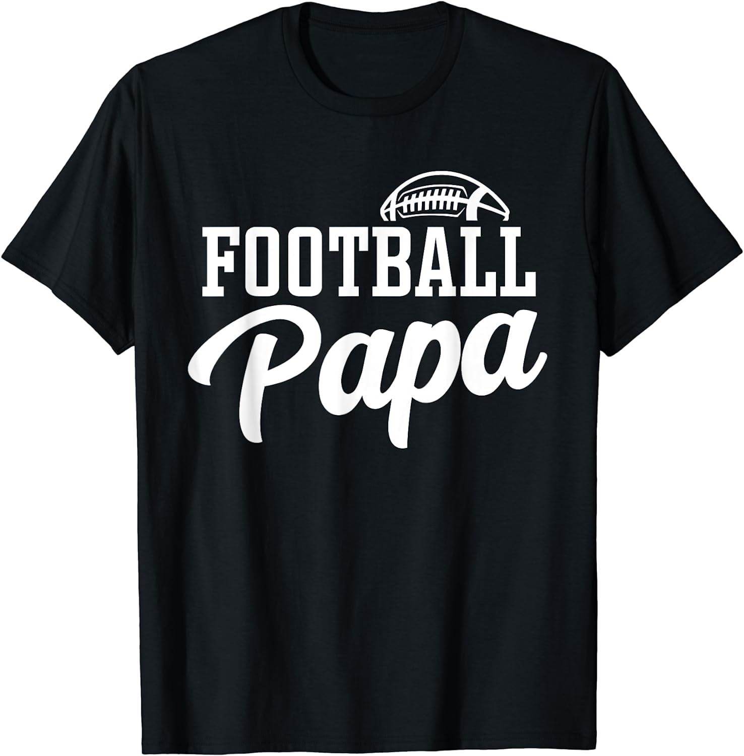 American Football Papa T-Shirt - Walmart.com