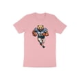 thumbnail image 1 of American Football Player Bear Game Day Gift Men Women Kids T-Shirt American Football Player Birthday Holiday Presents Tshirt, 1 of 10