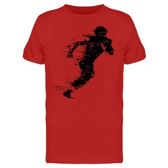 American Football Player Design T-Shirt Men -Image by Shutterstock, Male Medium
