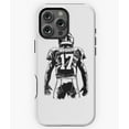 thumbnail image 1 of American Football Player Number 17 Phone Case for iPhone 16 15 14 13 12 11 Pro Max, 1 of 2