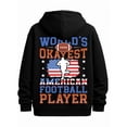 thumbnail image 1 of American Football Player hoodies & sweatshirt men hoodies black Sporty Athletic Hoodie For Fall & Winter Cool Hoodies,Funny Hoodies,Sweatshirt high quality Basic Unisex hoodie, 1 of 7