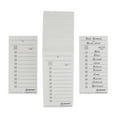 thumbnail image 1 of American Football Scratch Off Pool Cards 100-Pack Strip Line Sheets, 1 of 6