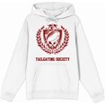 thumbnail image 1 of American Football Tailgating Society Adult White Long Sleeve Hoodie-XL, 1 of 3