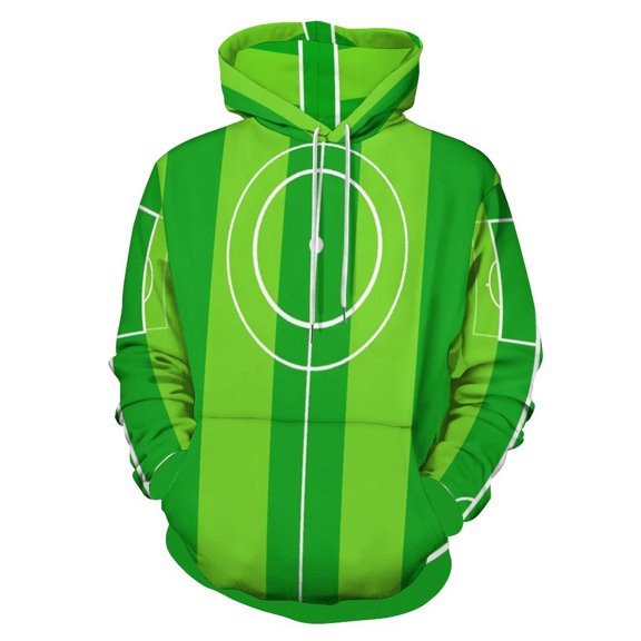 American Football Team Field 3d Sweatshirts Hoodie Fashion Casual Personality Men's Women Street Hoodie Pullovers Long Sleeve Comfortable Top