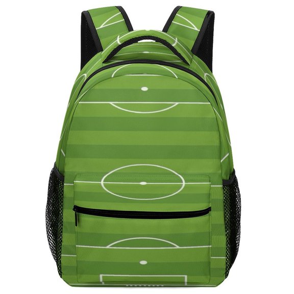 American Football Team Field Backpack Durable Laptop Canvas BagsBusiness Daypack for Men Women