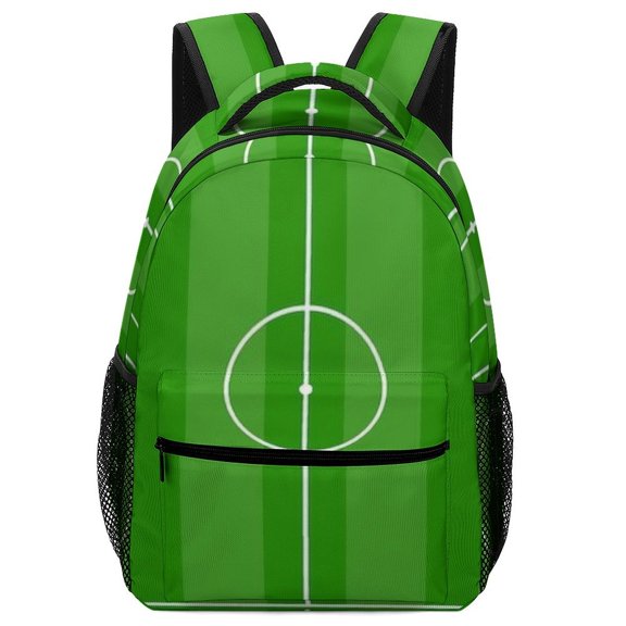 American Football Team Field Backpack Durable Laptop Canvas BagsBusiness Daypack for Men Women