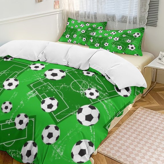 American Football Team Field Quilt Cover Set Home Textiles Duvet Cover Set Pillowcases Soft Comfortable Bedding Set