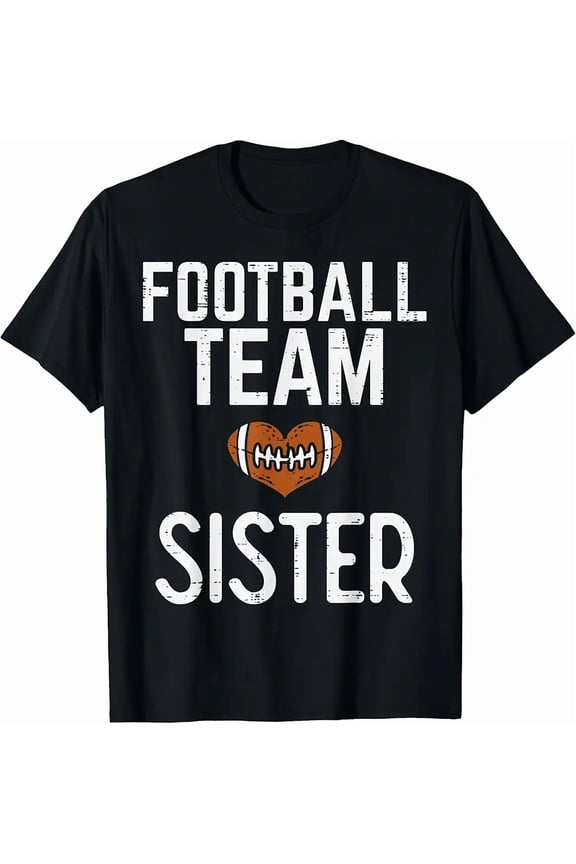 American Football Team Sister Family Match Sis Women s T-Shirt
