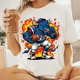 thumbnail image 1 of American Football Team T-Shirt, Unisex Bufalo Football Game Day Shirt,Sand Color,Size L, 1 of 5