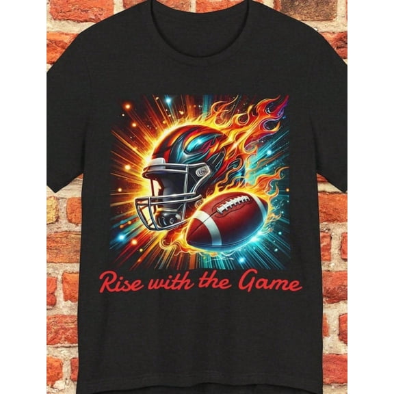 American Football Tee Unisex Jersey Short Sleeve T-Shirt Fan Shirt Sports Tee Football Lover