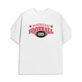 thumbnail image 1 of American Football Tee mens 180G 100% Cotton white Basic Unisex Shirt Graphic Tee tshirts Unique Design Unisex Shirt Graphic Tee tshirts Vintage Unisex Shirt Graphic Tee tshirts, 1 of 7