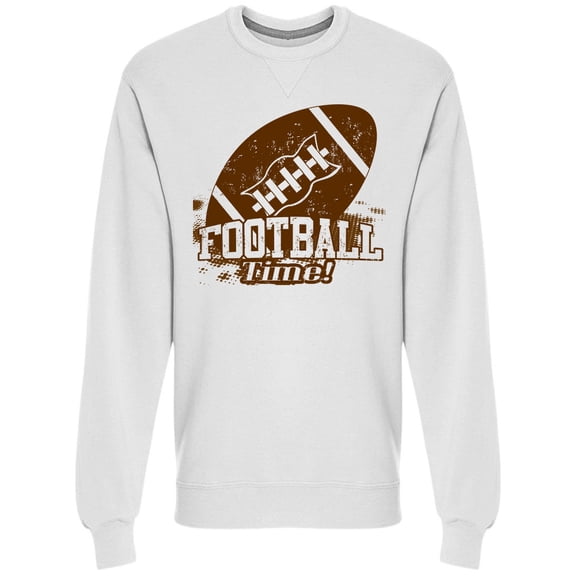 American Football Time Sweatshirt Men -Image by Shutterstock, Male Large