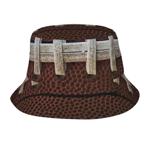American Football Unisex Bucket Hat, Upf 50  Sun Protection, Packable & Foldable Fisherman Hat For Men & Women, Lightweight Uv Sun Hat For Beach, Fishing, Hiking, Camping