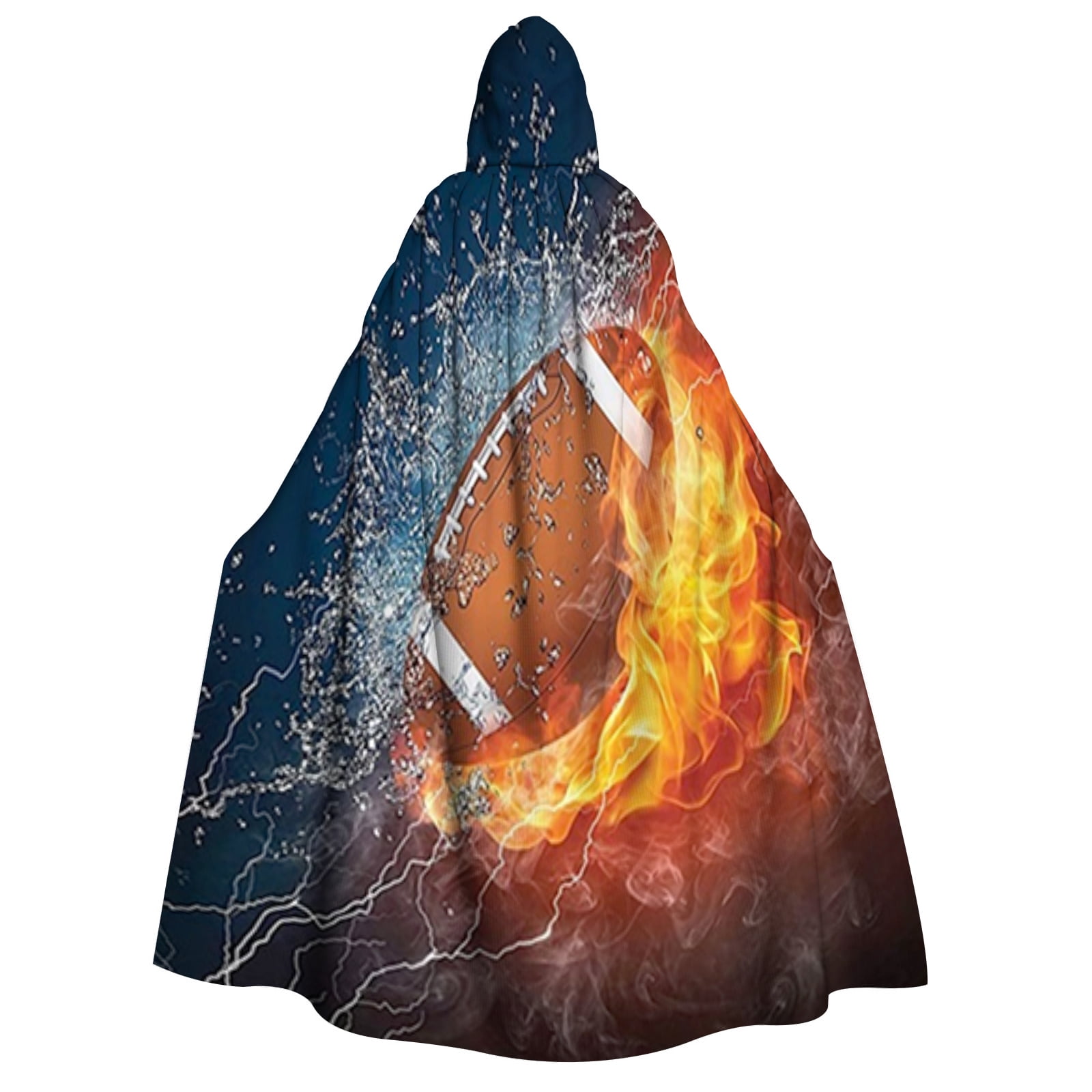 FAIRAH Galaxy Animal Libelle Umhang - Bedruckter Kapuzenumhang Für Cosplay & Partys
