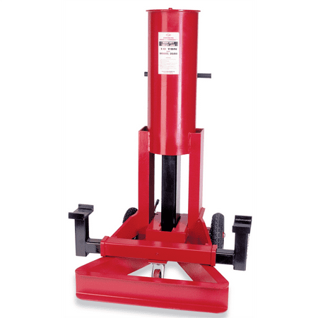 AFF 3598, 10 Ton Air Operated End Lift Bumper Jack, Adjustable Saddles